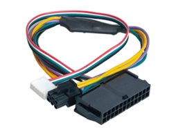 Cabo Adaptador De Força Principal Pci E Atx De 24 Pinos Para 6 Pinos Para Placa Mãe De Estação De Trabalho Hp Z230 Z220 Sff Aquaforge
