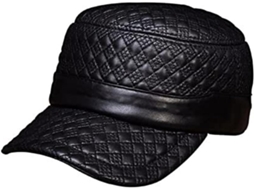 Casquettes en Cuir Véritable Homens SFUSHOS