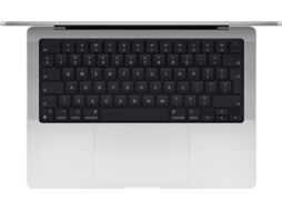 MacBook Pro APPLE Prateado (14'' - Apple M1 Pro 10-Core - RAM: 16 GB - 1 TB SSD - GPU 16 - Core)
