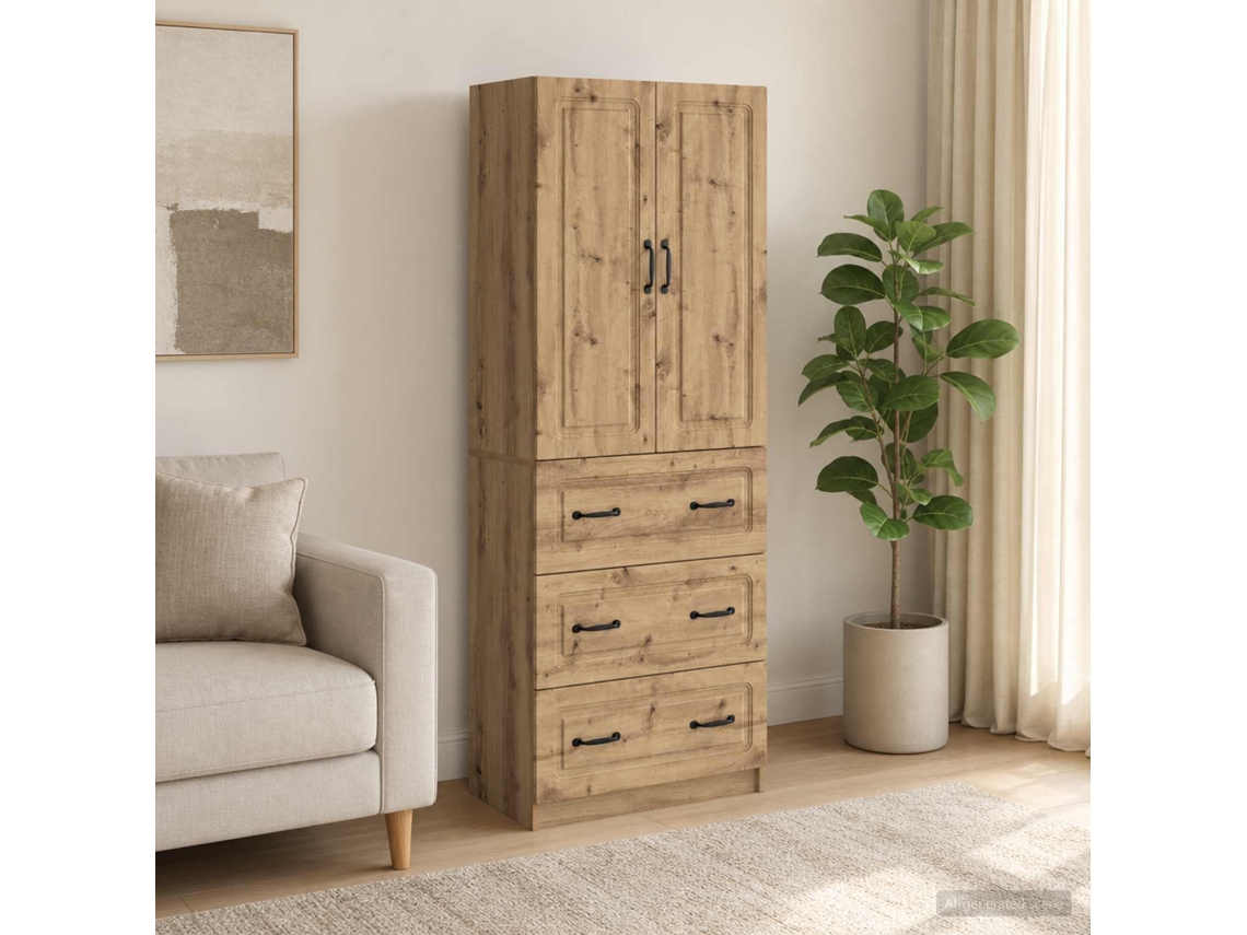 Vidaxl Conjunto De Gabinete 2 Unid. 66 X 34,5 X 87 Cm