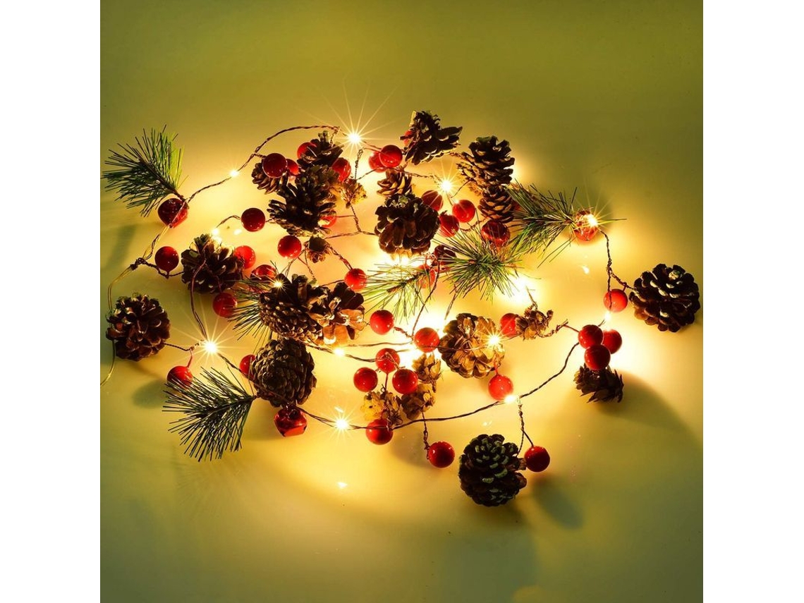 Guirlanda de Natal com Luzes 6.7ft 20 LEDs Nova Line