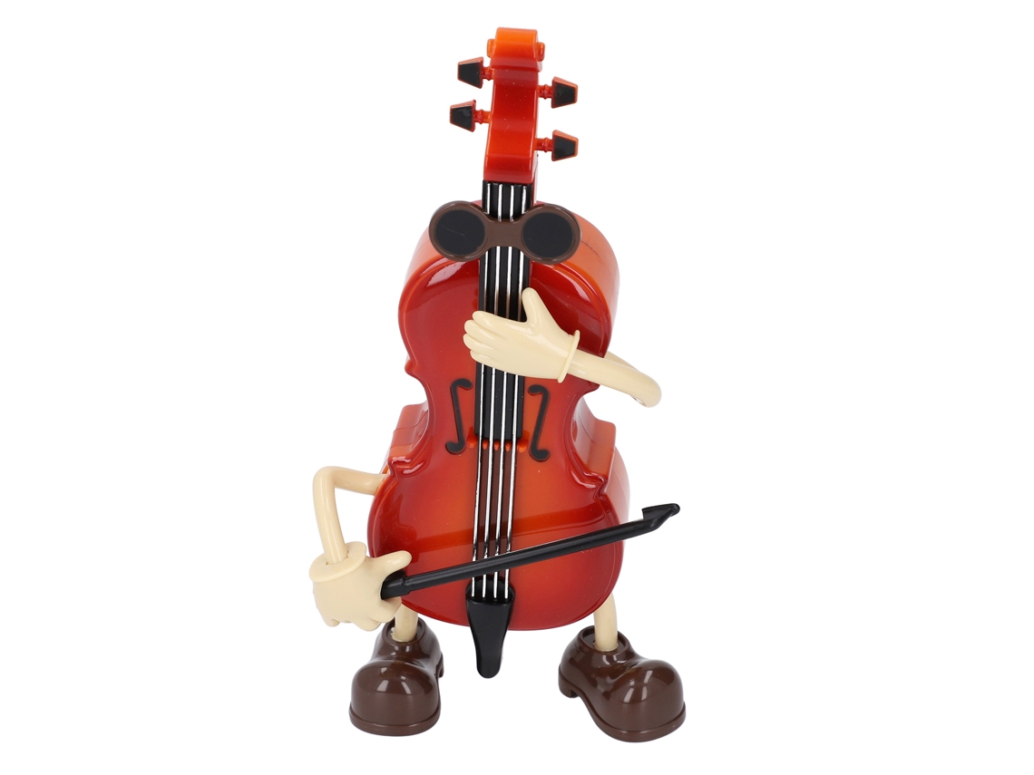 Ornamento de relógio musical vintage Cello LAXISCREED