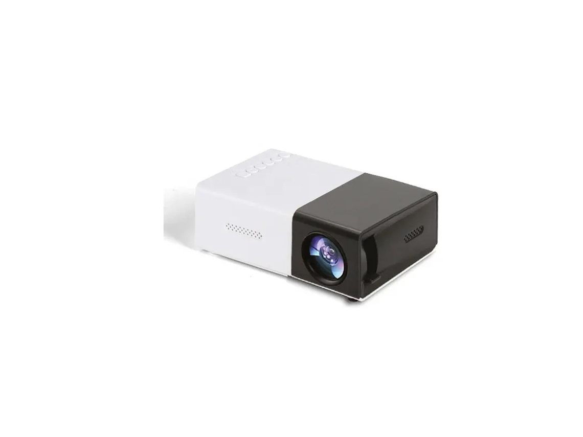 Mini Projetor De Vídeo Portátil Led Hd 1080p Brilho Aprimorado Imagem Nítida Múltiplas Interfaces Brilvibera