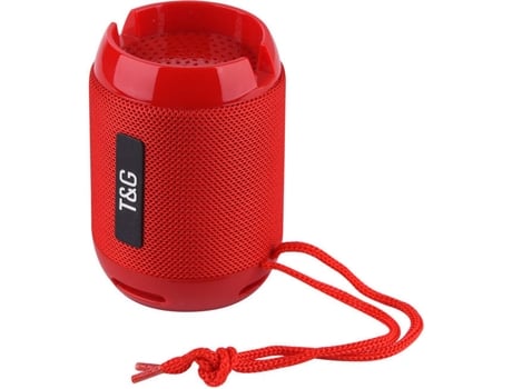 Coluna Bluetooth RITTEREC TG129C (Vermelho - 5 W - Alcance: até 10 m)