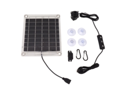 Kit de Bomba D'água Solar 20w Submersível para Fonte Lago Banho de Pássaro Irrigação S/MARCA