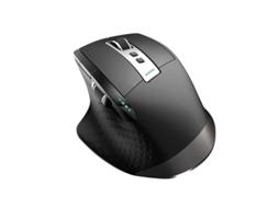 Rato Yizhood Mt750 Multi Modo Recarregável Sem Fio 3200 Dpi Bluetooth Easy Switch Até 4 Dispositivos Gaming Preto