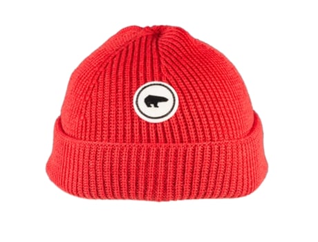 Chapéu Unissexo Eisbar Raik Mu One Merino Vermelho (tamanho Único)