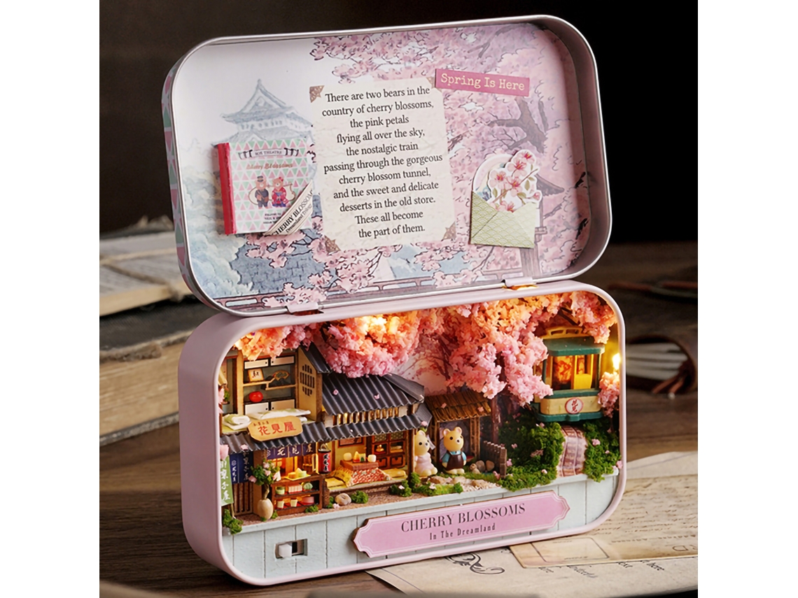 Teatro em Caixa Mini DIY Modelo Q 007 S/MARCA