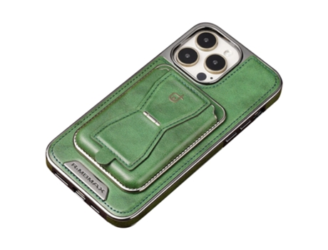 Suporte Casa Inch Para Iphone 12 Pro Rmbmax Pele Sintética Com Porta-cartões Verde