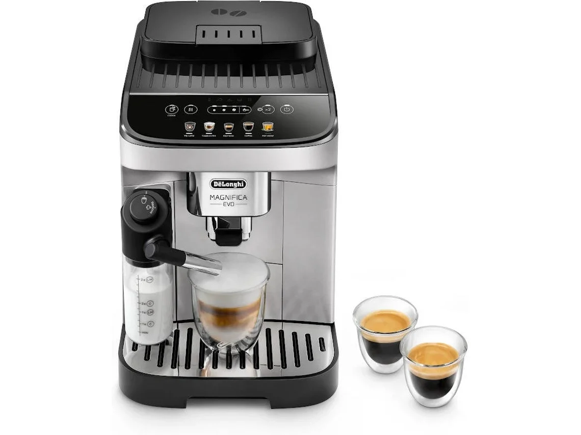 Máquina de Café Automática DELONGHI Magnifica Evo ECAM290.61.SB (Outlet Caixa Aberta - 15 bar - 13 Níveis de moagem)