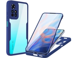Capa Protetora Note Antiriscos para Xiaomi Redmi Note 11 5G HONGWE. Anti-Choque Transparente