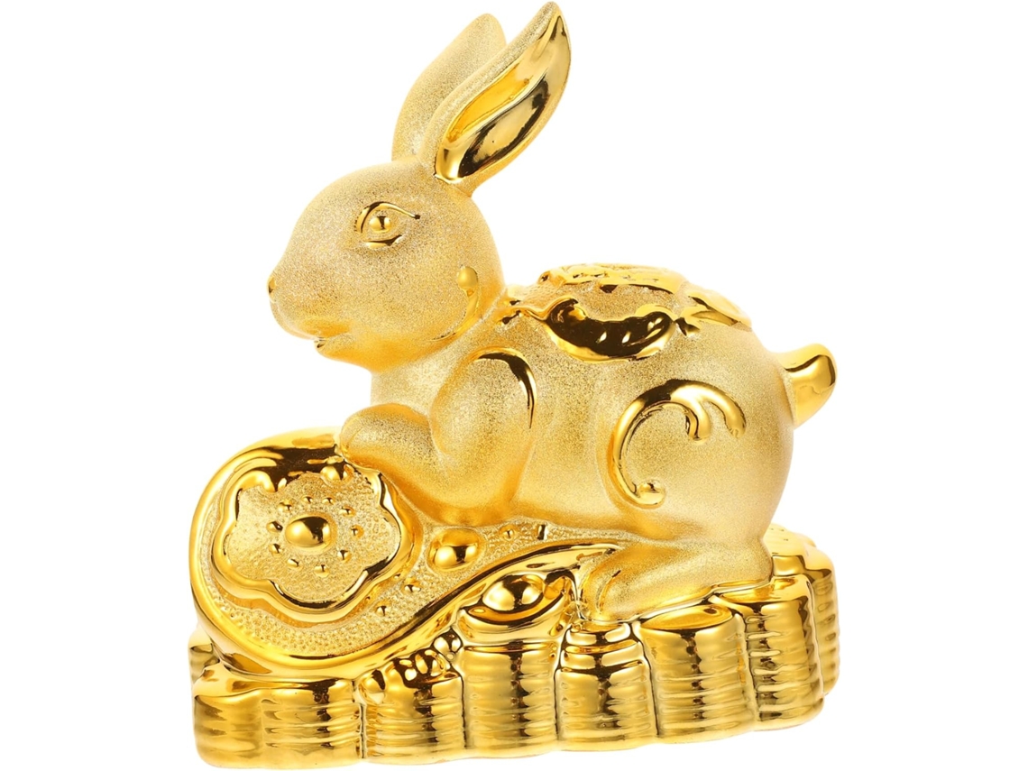 Cofrinho Em Forma De Coelho Para Meninos E Meninas, Decoração De Mesa, Pote De Dinheiro Do Zodíaco Gokoco