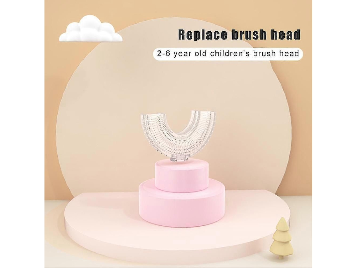 Escova de Dentes Infantil em Formato U para Crianças 2 a 12 Anos, com Limpeza Completa 360°. GOKOCO