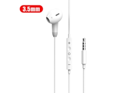 Fones de Ouvido Sem Fio MDUG com Cabo Lightning, Microfone e Cancelamento de Ruído