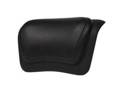 Almofada Spa Banho – Apoio Pescoço – Ventosa Antiderrapante – Poliuretano – Preto – 33×20×8 Cm