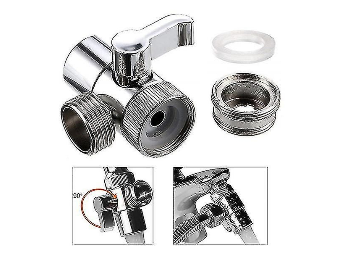Válvula Desviadora, Conversor De Torneira, Conector De Água Para Vaso Sanitário, Bidê, Chuveiro, Acessório De Cozinha