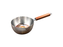 Panela Aquecedora de Leite Aço Inoxidável S/MARCA 20cm
