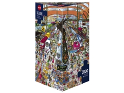 Puzzle 2000 peças Schãne, Train Station (Idade minima recomendada: 9 anos)