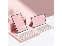 Capa De Couro Com Teclado Destacável Para Tablet Xiaomi Redmi Pad Se De 11 Polegadas.