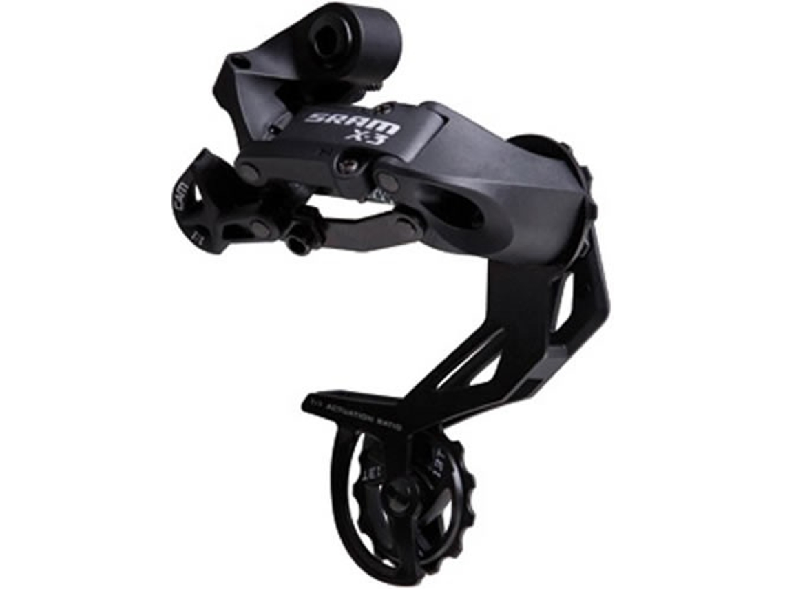 Ponteiro de Mudança SRAM X3 Larga (Preto)