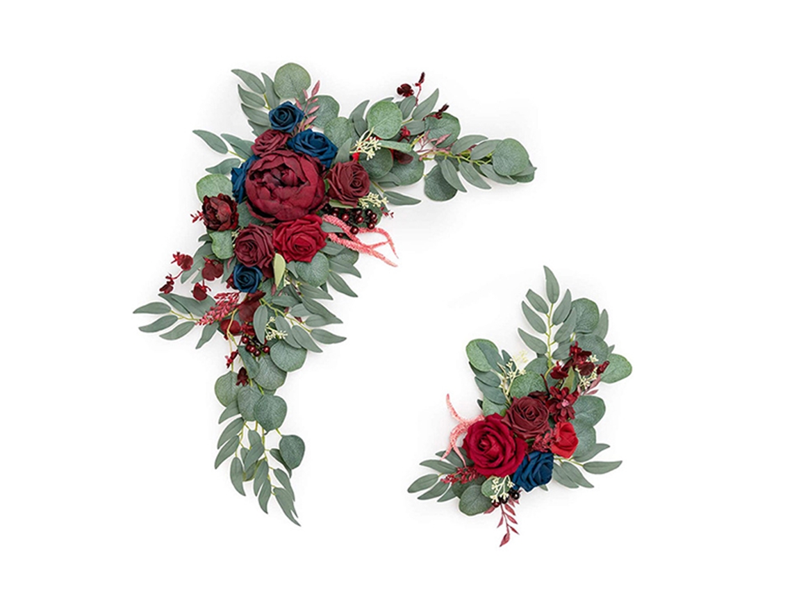 Arco De Simulação Para Casamento Decoração Floral E Fundo De Palco