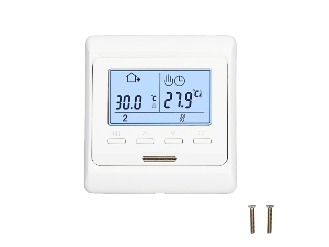 Controlador de Regulador de Temperatura Inteligente, Programável para Aquecimento de Piso Residencial | S/MARCA