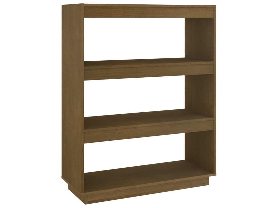 Book Cabinet, Book Cabinets Vidaxl Marrom Madeira De Pinho (n/a)