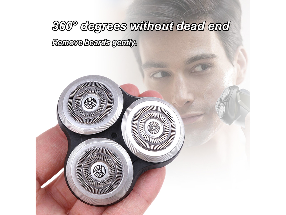 Cabeças De Barbear De Substituição Philips S9000 Rq10 Rq12 Laváveis