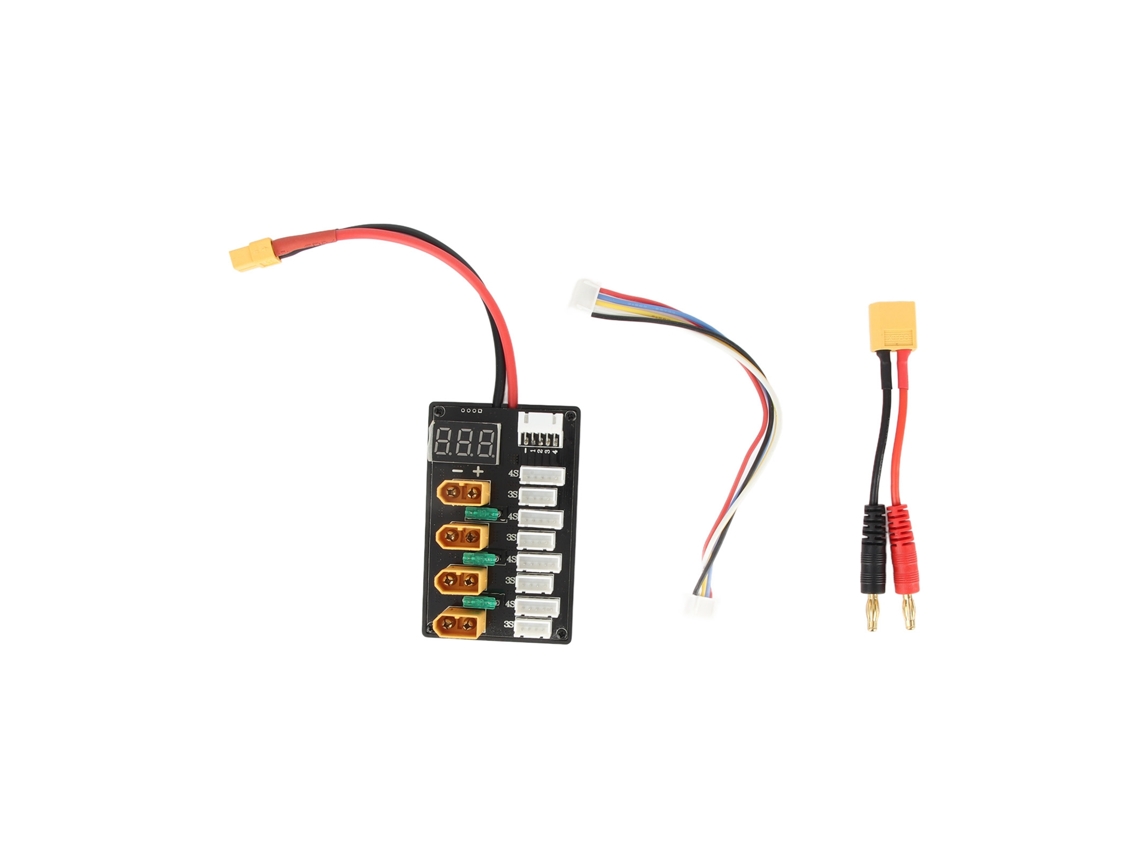 Placa De Carregamento Paralela Xt60 Para Baterias 3s/4s