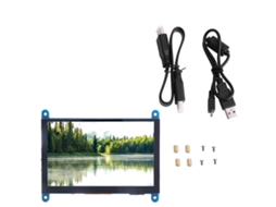 Veloriskku-tela Lcd Tft De 5 Polegadas 800x480 Com Touch Screen Para Placa Controladora Raspberry Pi Sem Usb