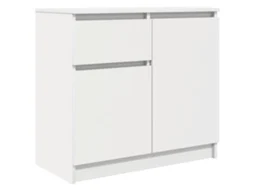 Aparador Vidaxl Branco Madeira Processada (71x35x65 Cm)