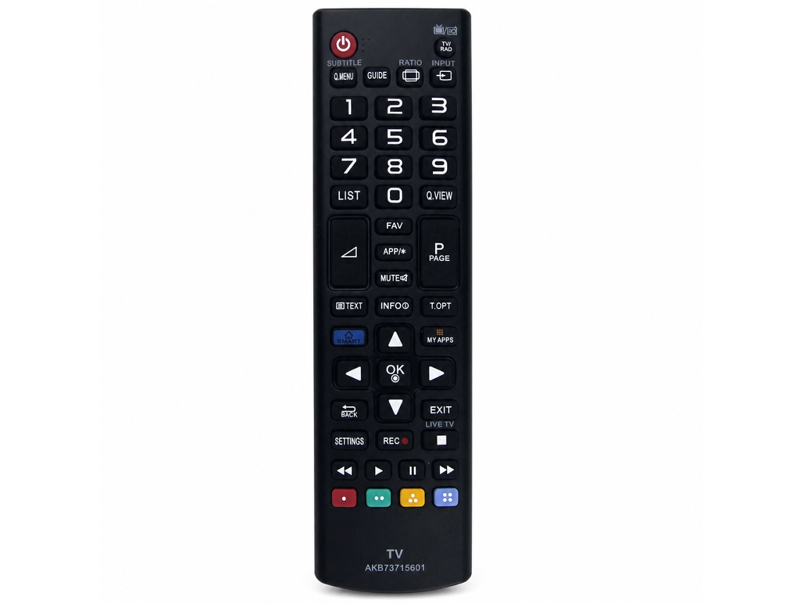 Comando À Distância De Substituição Para Tv Lg Compatível Com Akb73715601_zhd