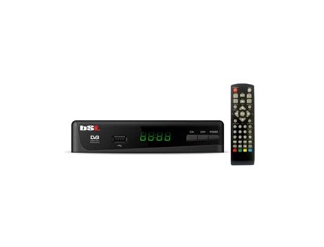 Sintonizador Dvbt2 BSL-255 Decodificação Hevc 10 Main e H.265 Entrada Hdmi e Reprodutor Multimídia Usb