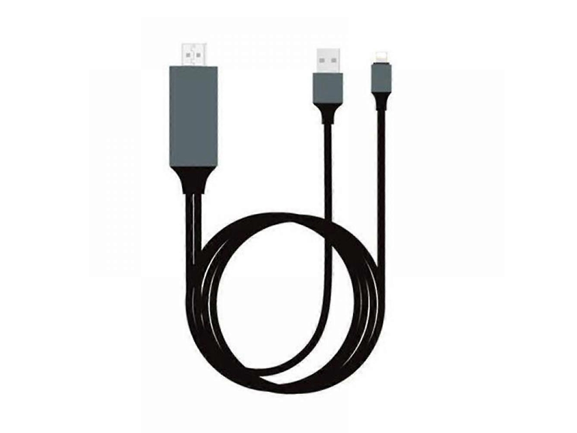 Cabo Adaptador Lightning para HDMI AQUAFORGE