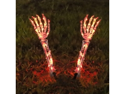 Decoração de Halloween com Esqueleto Iluminado LAXISCREED