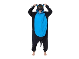 2026 pijama de Traje de Animal com Capuz Azul Tamanho S XL para Adultos e Crianças Inverno Festa Cosplay