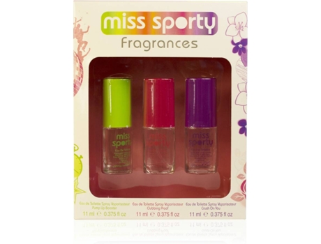 Coffret de Perfumes MISS SPORTY LOVE 2 VARIETY Eau Toilette (11ml)