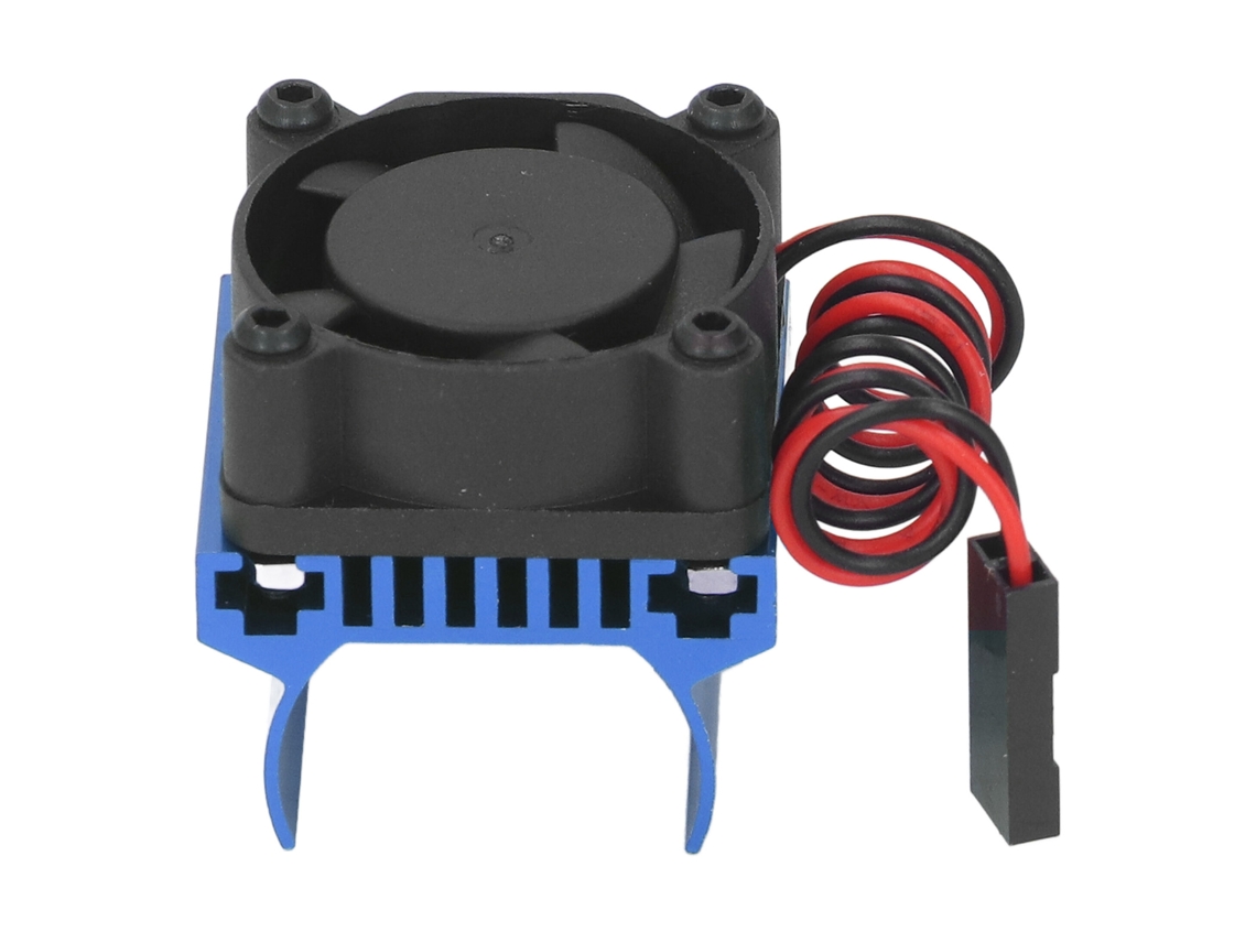 Cooler de motor Business com dissipador de calor, para carro controle remoto Traxxas 1/18, azul | S/MARCA