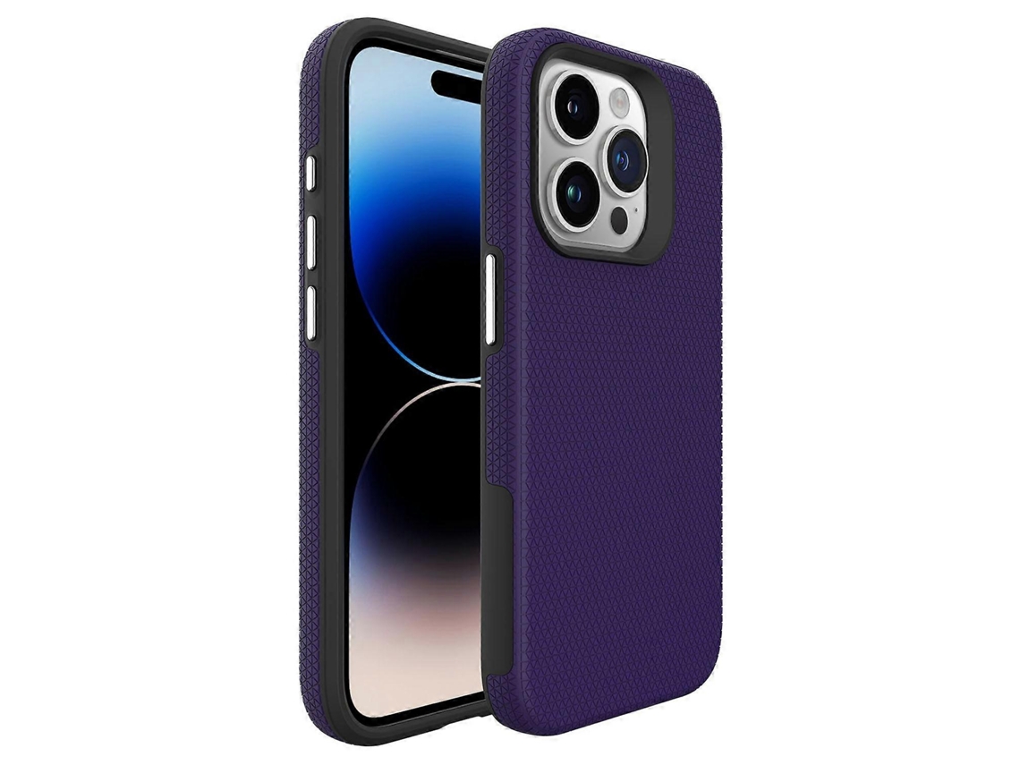 Capa De Tpu Pc Para Iphone 16 Pro Max Com Cantos À Prova De Choque