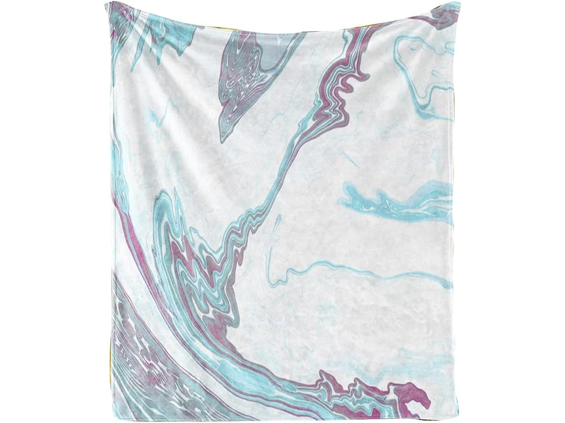 Manta de Verão Fansu em Microfibra Flanela Macia e Fofa 3d para Sofá Cama Que Mantém Você Aquecido no Inverno