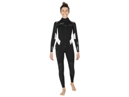 Mulher Flexa She Dives 3/2 Mm Neoprene Terno Preto S3Mares