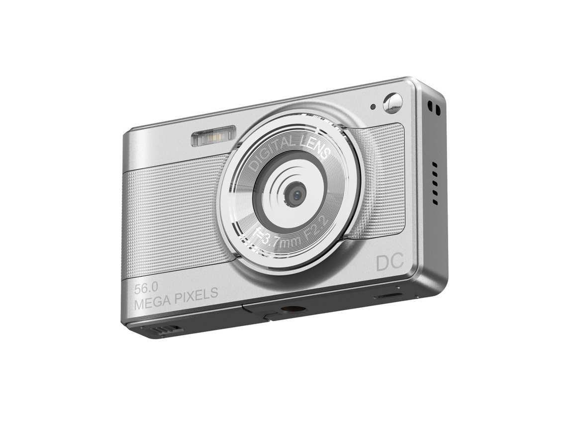 Câmera Digital Infantil 1080p 56mp 8x Zoom Af Anti-shake Tela 2.88" Cartão 32gb 2 Baterias Presente De Natal Crianças Rapazes Garotas 5+
