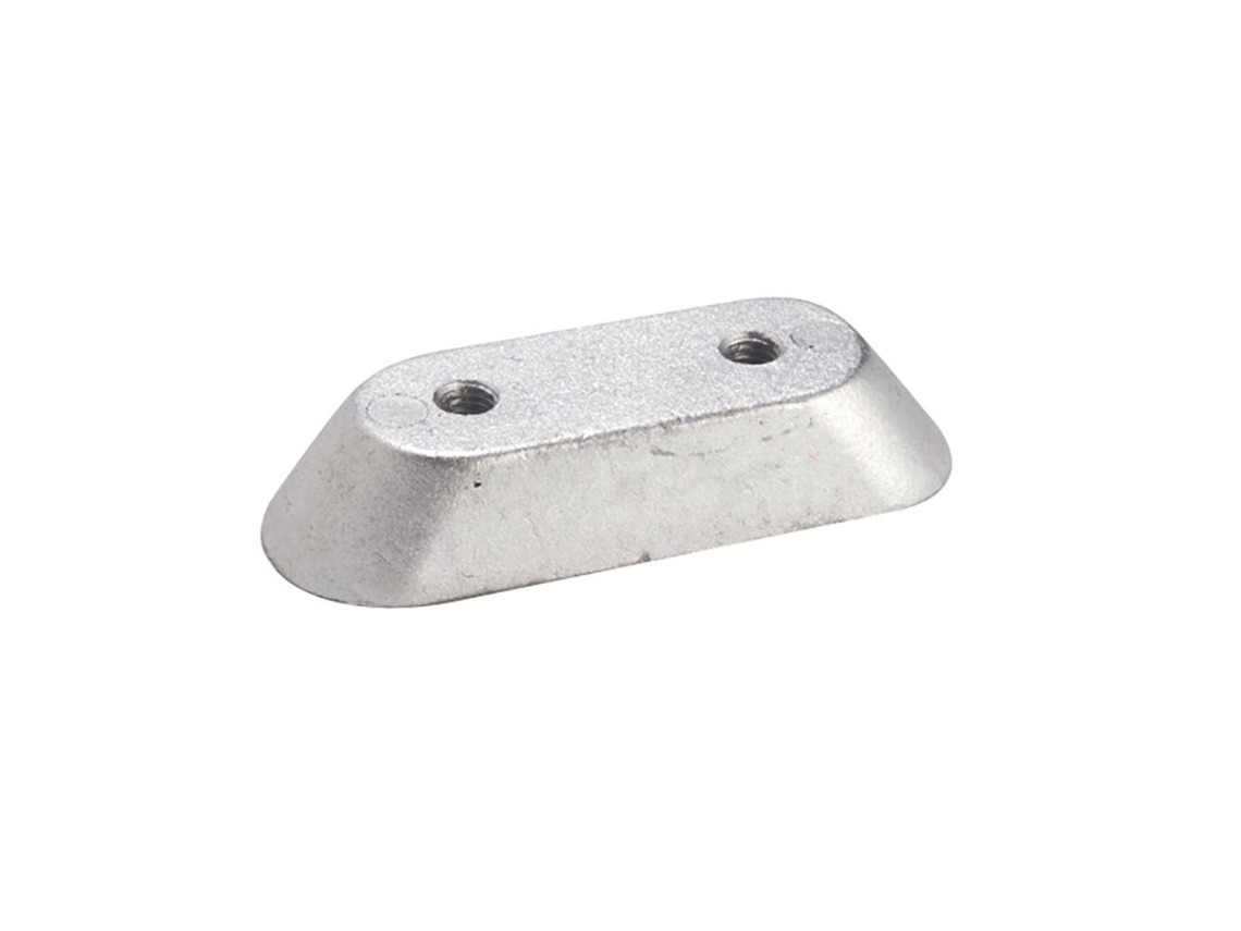 Ânodo de Placa Externa de Alumínio 2-150Hp Prateadotecnoseal