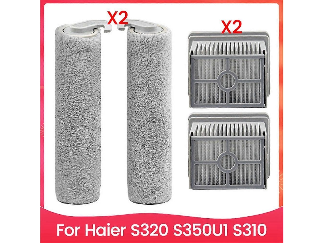 Kit Com 4 Escovas E Filtros Para Lavadora De Pisos S320, S350u1 E S310 - Peças De Reposição_ptg