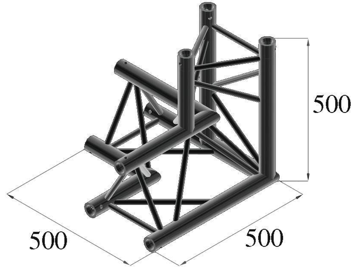 Armadura ALUTRUSS S-PAL-33 3 Vias right