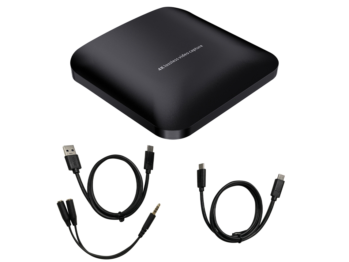 Placa de Captura de Vídeo HDMI 4K para streaming e gravação EOOCOO