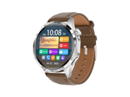 Relógio inteligente Bestvite com bússola, tela HD 366 x 366, NFC, rastreador GPS, compatível com Android e iOS (preto)