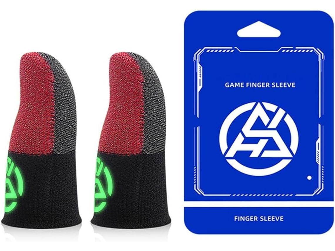 Mangas Resistentes Ao Suor, Alta Sensibilidade Para Uma Experiência De Jogo Aprimorada Vermelho