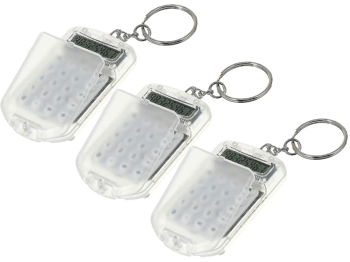 Peças Mini Calculadora Chaveiro Calculadora Eletrônica Portátil De Bolso Everley891