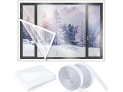 Rewytaz, Isolamento Térmico Para Janelas, Reduz O Frio E Calor, 150* 200cm, Impermeável E Durável, Inclui Velcro